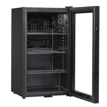 Baridi Wine, Beer & Drinks Fridge 85L Capacity - Black Model No- DH13