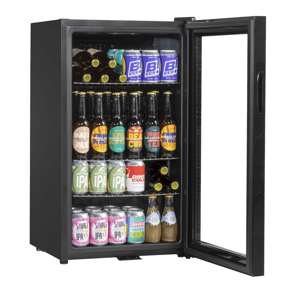 Baridi Wine, Beer & Drinks Fridge 85L Capacity - Black Model No- DH13