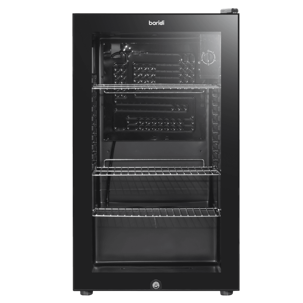 Baridi Wine, Beer & Drinks Fridge 85L Capacity - Black Model No- DH13
