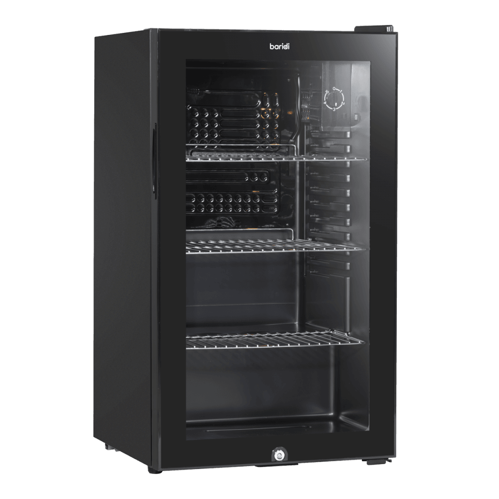 Baridi Wine, Beer & Drinks Fridge 85L Capacity - Black Model No- DH13