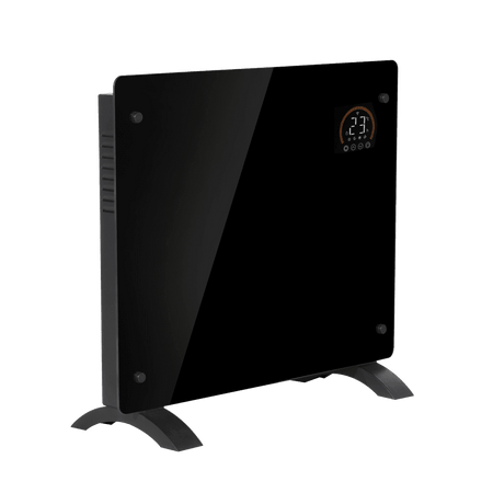 Baridi, Electric Glass Panel Heater, 1000W, Wi-Fi Enabled, Black - DH135 Model No- DH135