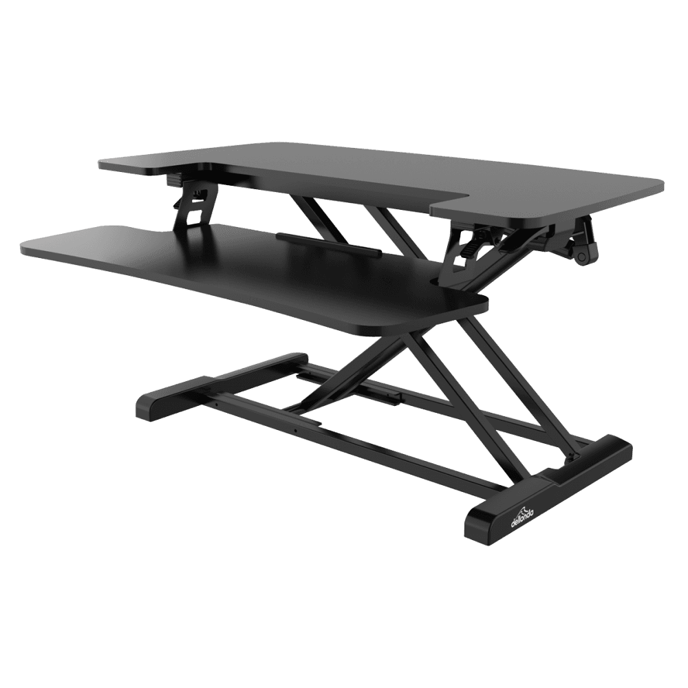 Dellonda 71cm Adjustable-Height Standing Desk Riser 15kg Capacity Model No- DH14
