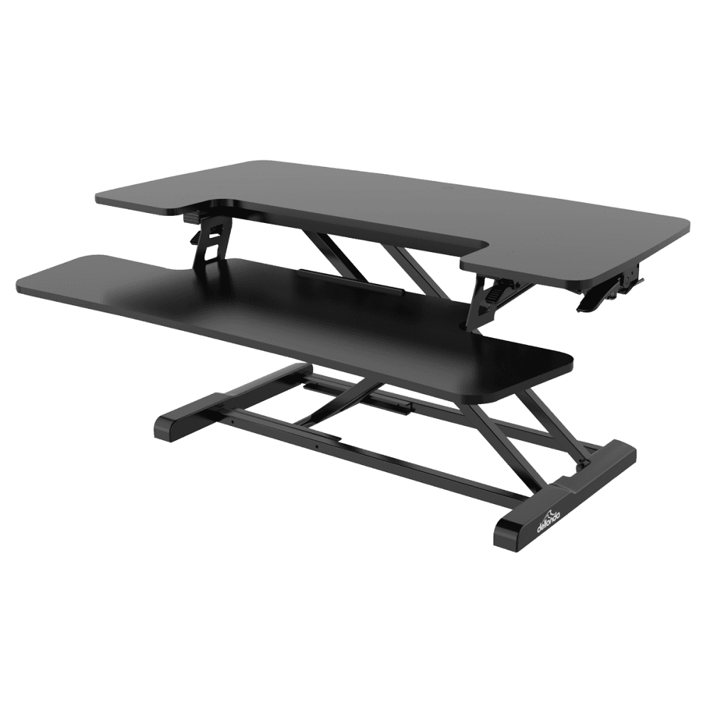 Dellonda 89cm Adjustable-Height Standing Desk Riser 15kg Capacity Model No- DH15