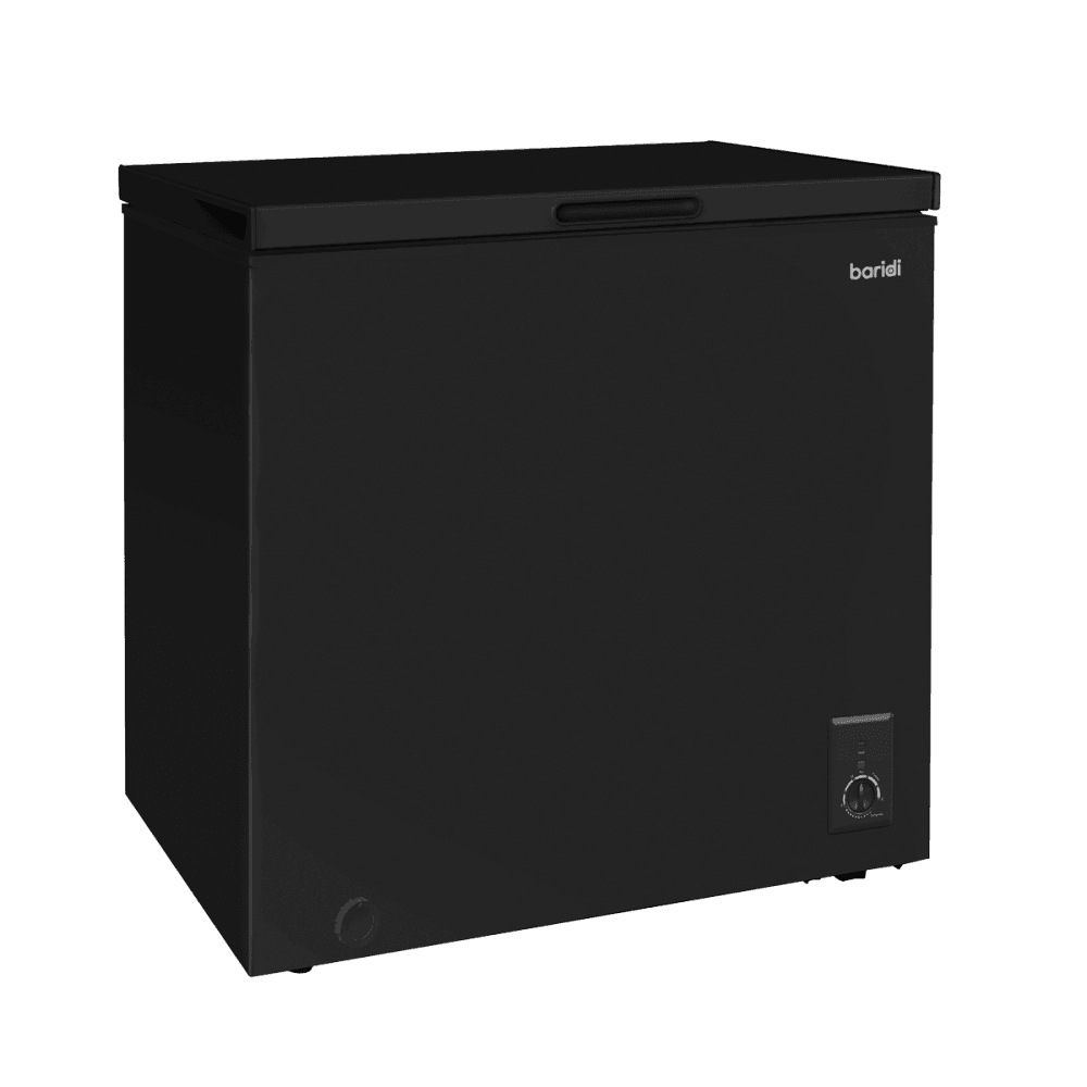 Baridi Freestanding Chest Freezer 142L Capacity - Black Model No- DH152