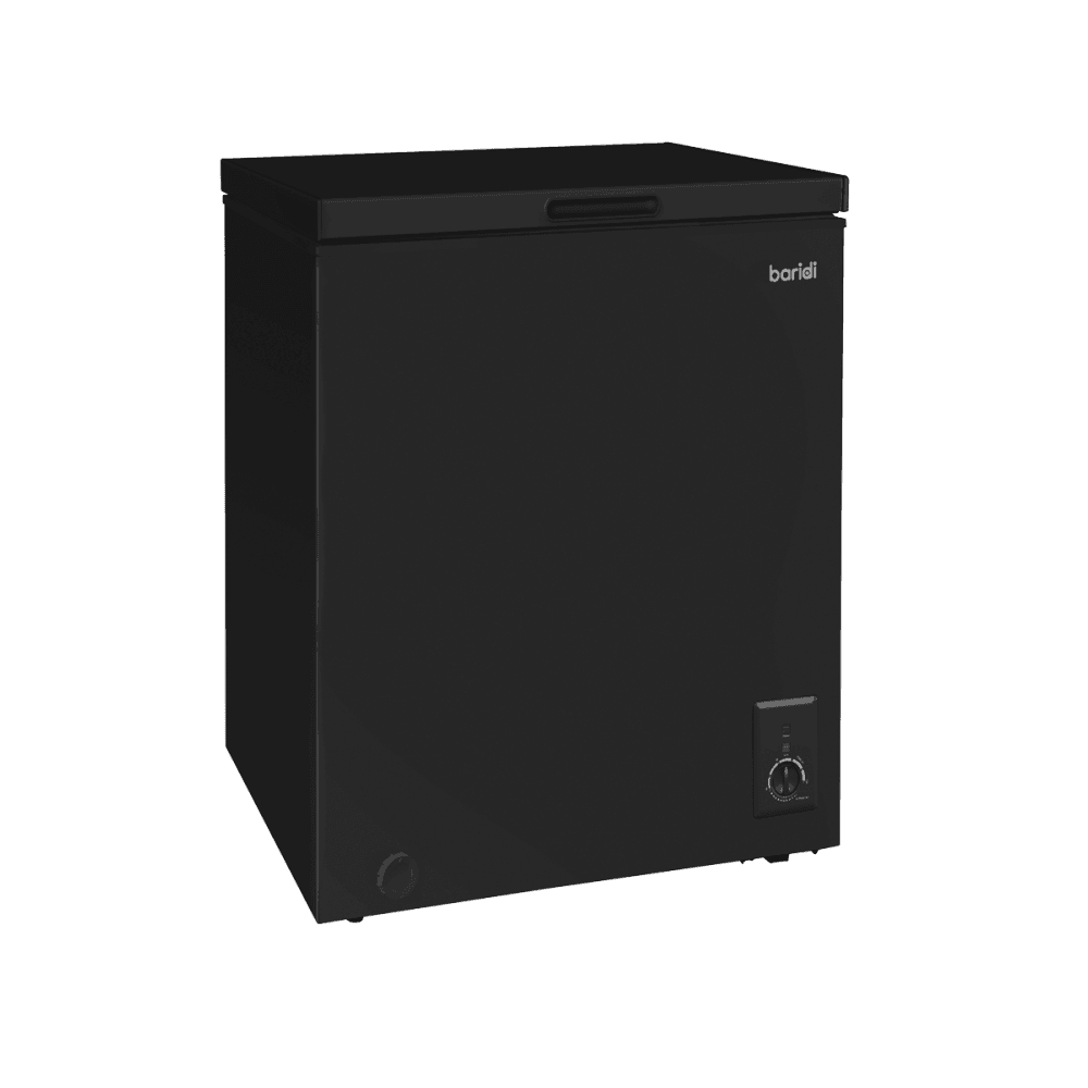 Baridi Freestanding Chest Freezer 99L Capacity - Black Model No- DH153
