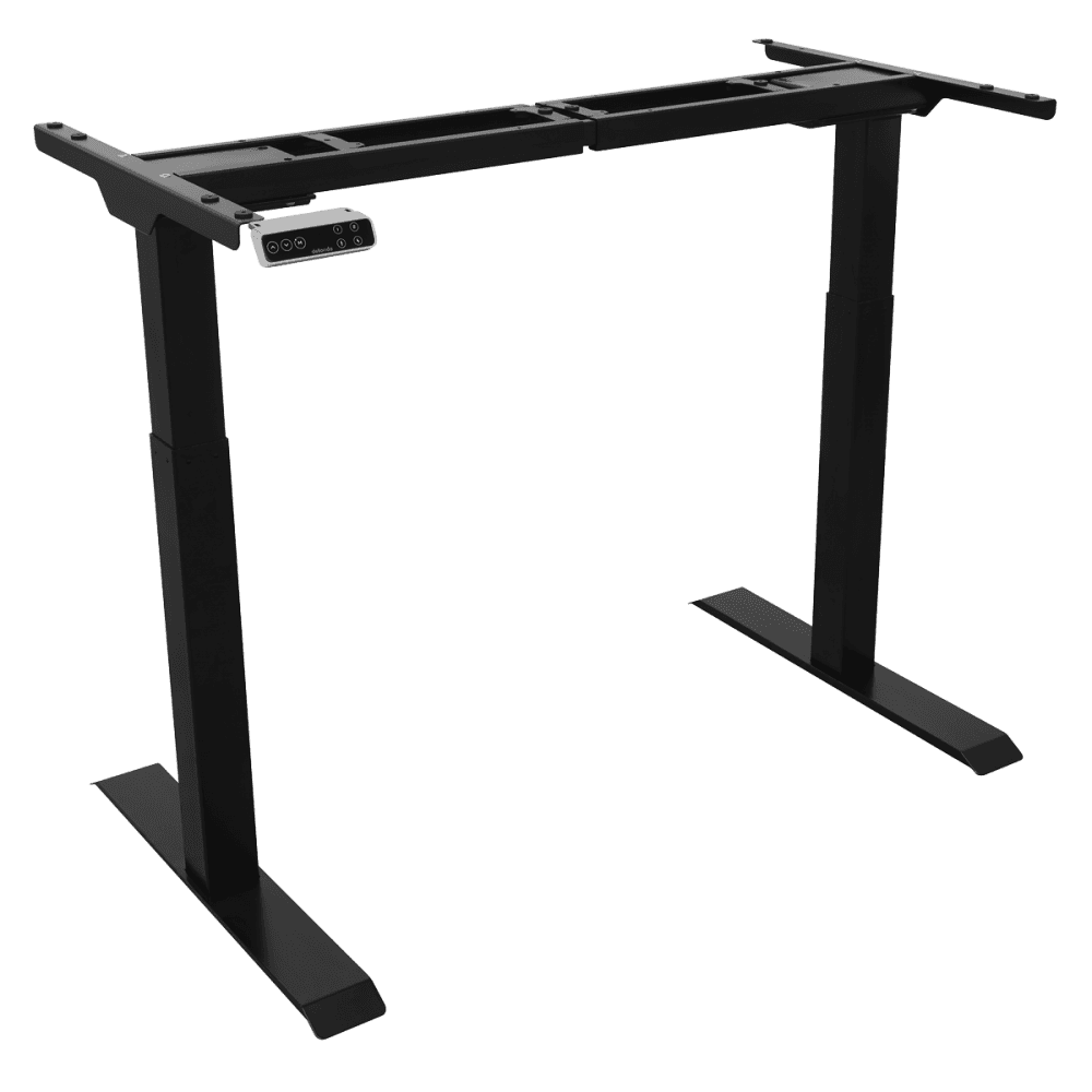 Dellonda Dual Motor Ultra-Quiet Desk Frame with Digital Controls 100kg Capacity - Black Model No- DH16