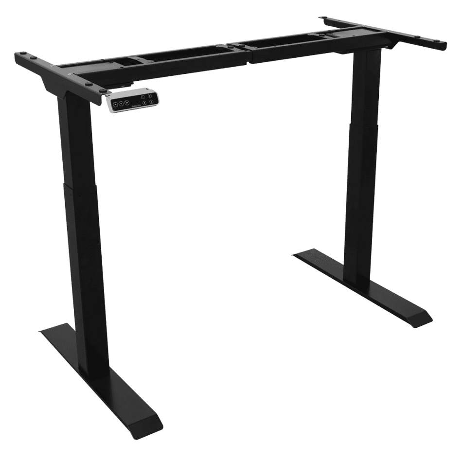 Dellonda Dual Motor Ultra-Quiet Desk Frame with Digital Controls 100kg Capacity - Black Model No- DH16