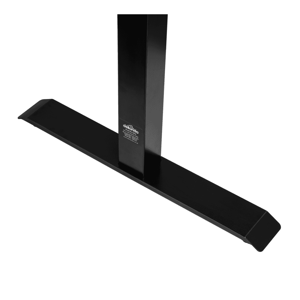 Dellonda Dual Motor Ultra-Quiet Desk Frame with Digital Controls 100kg Capacity - Black Model No- DH16