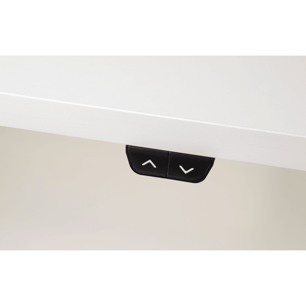 Dellonda Single Motor Ultra-Quiet Adjustable-Height Desk Frame 70kg Capacity - Black Model No- DH17