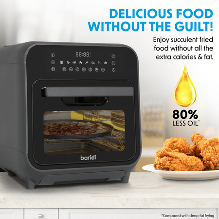 Baridi Steam Air Fryer Oven 15L Capacity Model No- DH171