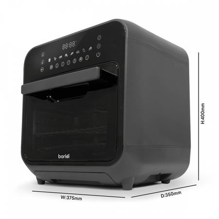 Baridi Steam Air Fryer Oven 15L Capacity Model No- DH171
