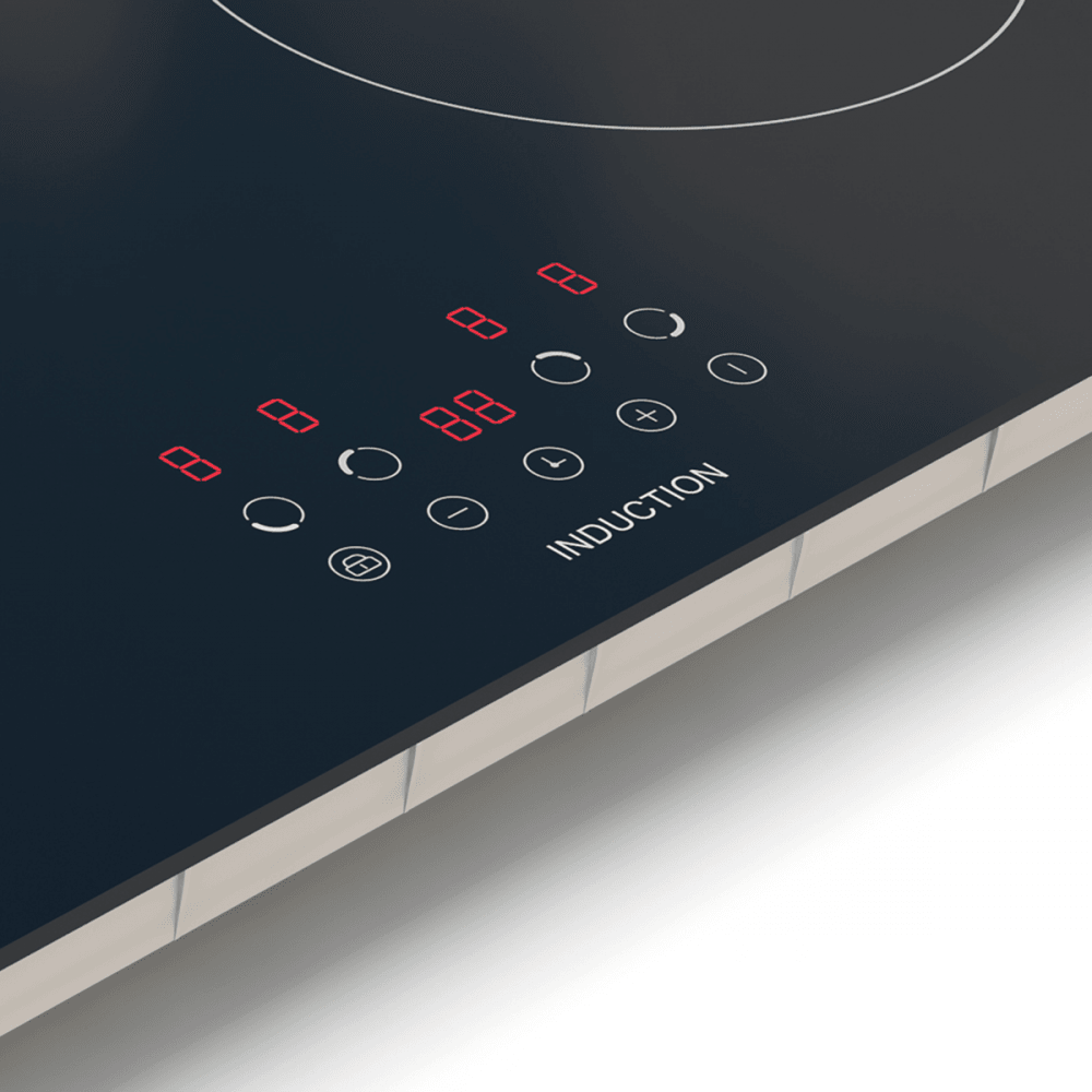 Baridi Integrated Induction Hob with 4 Cooking Zones 60cm 6800W Output Model No- DH176