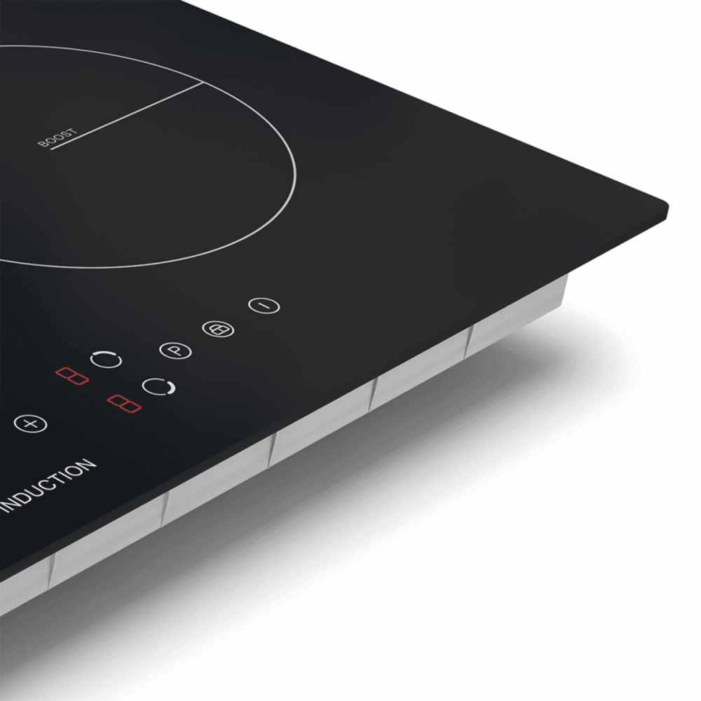 Baridi Integrated Induction Hob with 4 Cooking Zones & Bridge Zone 60cm 2800W Output Model No- DH178