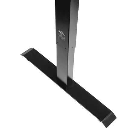 Dellonda Single Motor Ultra-Quiet Adjustable-Height Desk Frame with Digital Control Panel 70kg Capacity - Black Model No- DH18