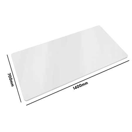 Dellonda Rectangular Desktop 1400 x 700mm - White Model No- DH19