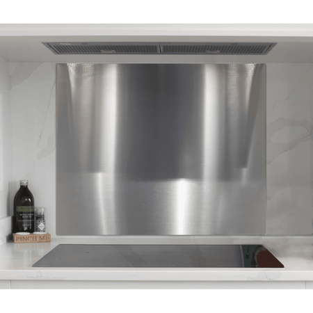 Baridi Splashback for Cooker Hoods 90 x 75cm - Stainless Steel Model No- DH195