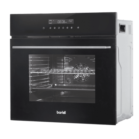 Baridi Integrated Fan-Assisted Electric Oven 60cm 72L Capacity - Black Model No- DH199