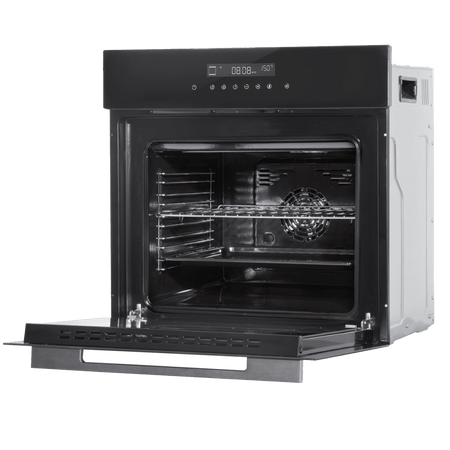 Baridi Integrated Fan-Assisted Electric Oven 60cm 72L Capacity - Black Model No- DH199
