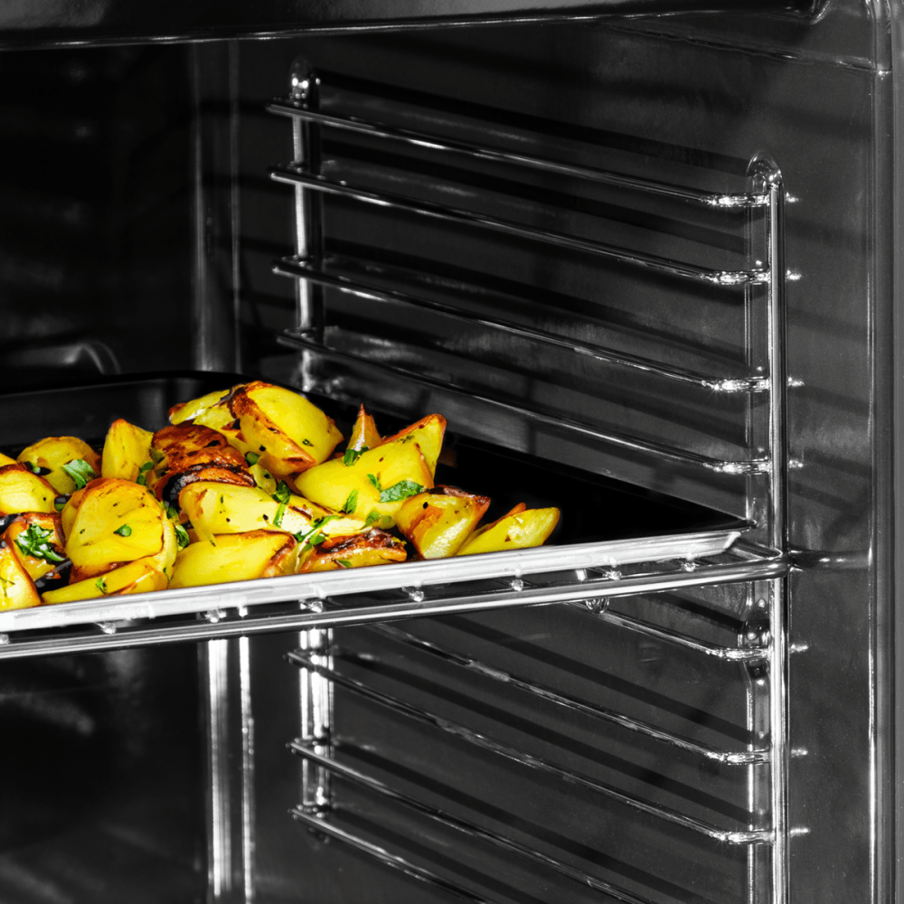 Baridi Integrated Fan-Assisted Electric Oven 60cm 72L Capacity - Black Model No- DH199