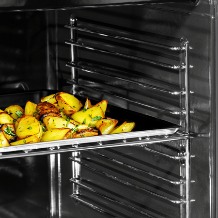 Baridi Integrated Fan-Assisted Electric Oven 60cm 72L Capacity - Black Model No- DH199
