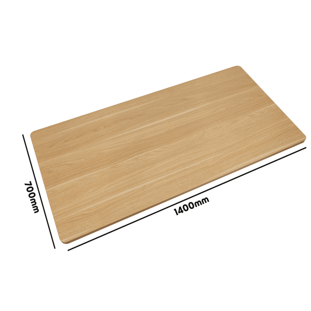 Dellonda Rectangular Desktop 1400 x 700mm - Oak Model No- DH20