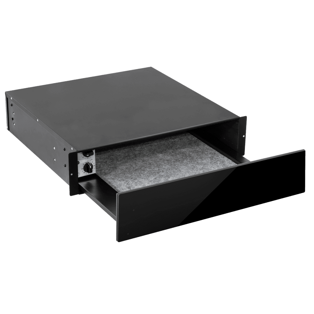 Baridi Integrated Warming Drawer 60cm - Black Model No- DH201