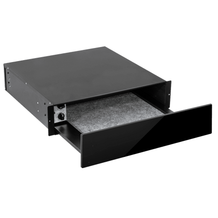 Baridi Integrated Warming Drawer 60cm - Black Model No- DH201