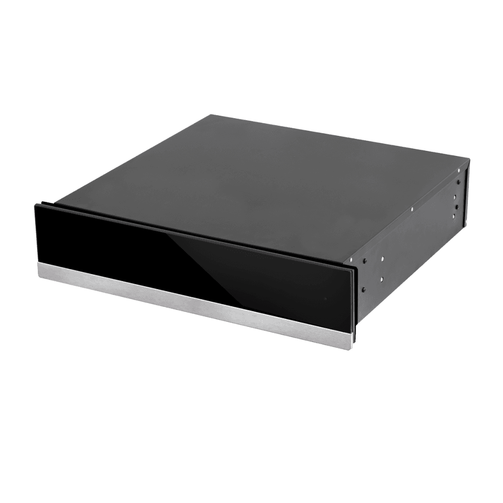 Baridi Integrated Warming Drawer 60cm - Black/Stainless Steel Model No- DH202