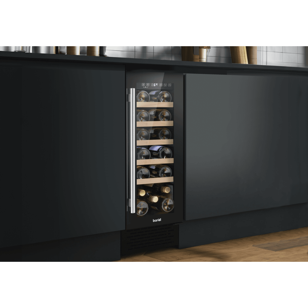 Baridi 20 Bottle Slim Wine Fridge & Cooler 30cm Model No- DH203
