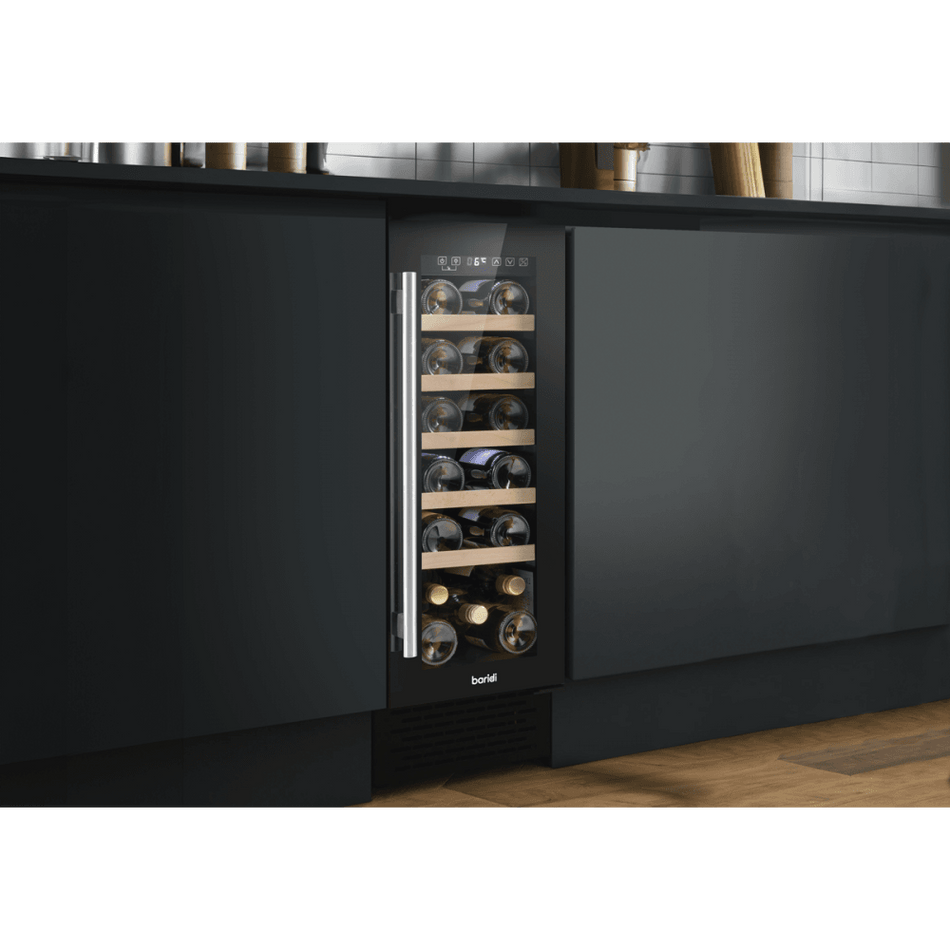 Baridi 20 Bottle Slim Wine Fridge & Cooler 30cm Model No- DH203