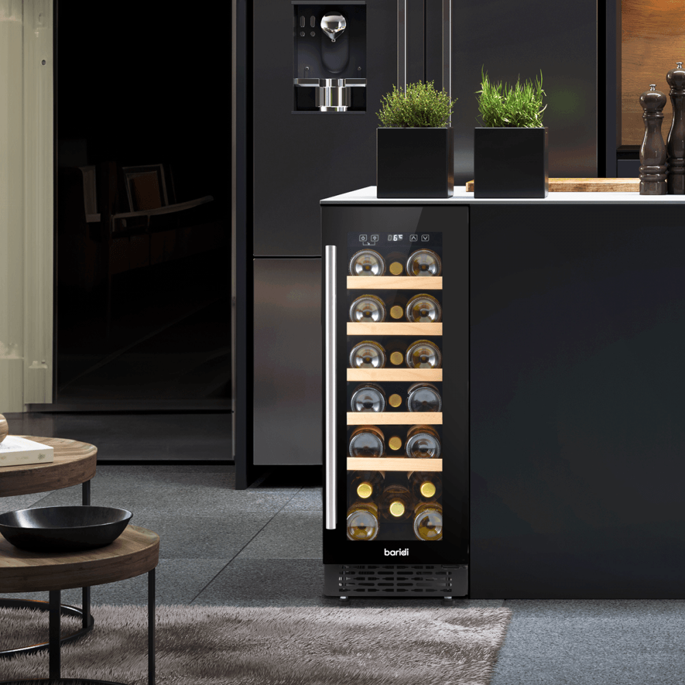 Baridi 20 Bottle Slim Wine Fridge & Cooler 30cm Model No- DH203