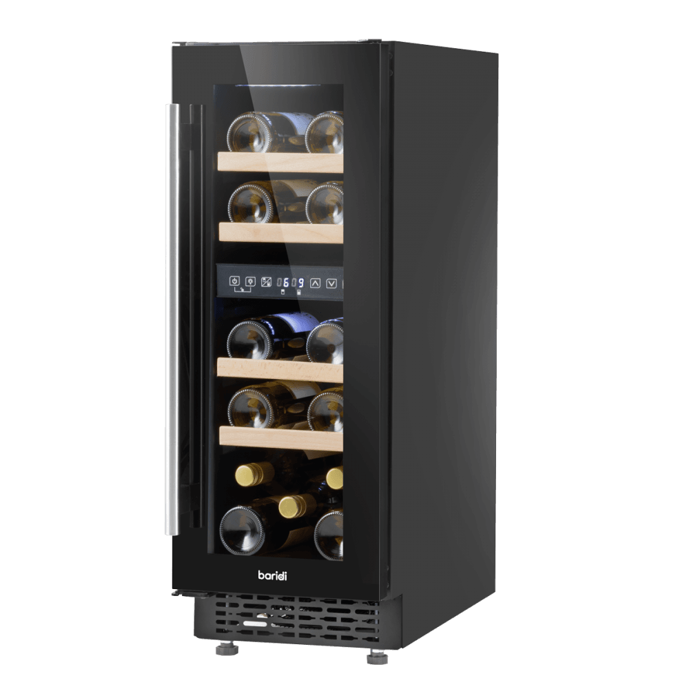 Baridi 17 Bottle Slim Wine Fridge & Cooler 30cm Model No- DH204