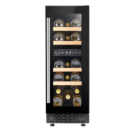 Baridi 17 Bottle Slim Wine Fridge & Cooler 30cm Model No- DH204