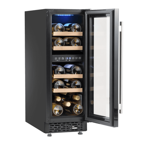 Baridi 17 Bottle Slim Wine Fridge & Cooler 30cm Model No- DH204