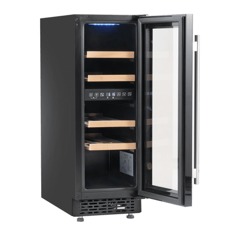 Baridi 17 Bottle Slim Wine Fridge & Cooler 30cm Model No- DH204