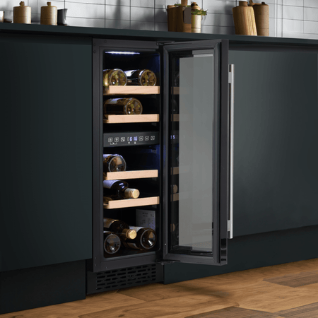 Baridi 17 Bottle Slim Wine Fridge & Cooler 30cm Model No- DH204