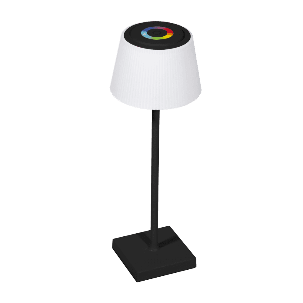 Dellonda Rechargeable Table Lamp for Home Office Restaurant RGB Colours Model No- DH212