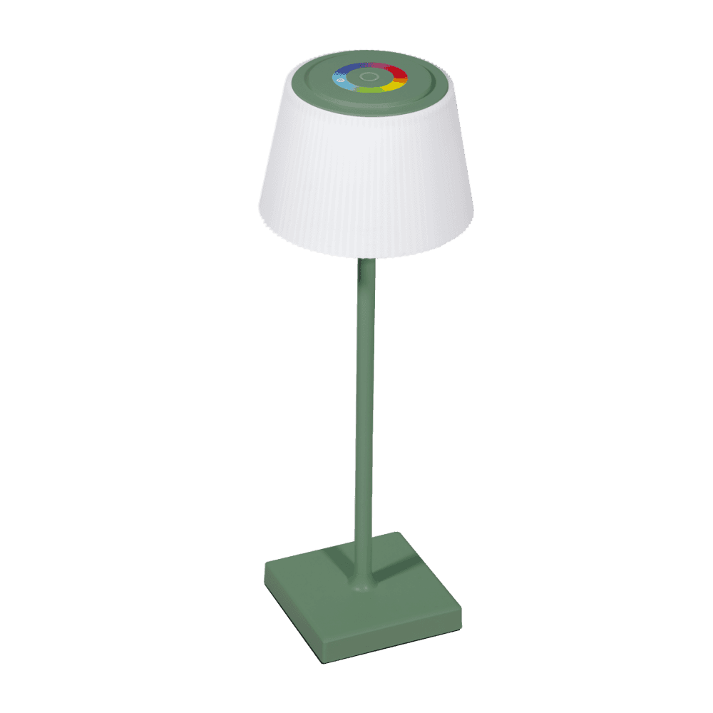 Dellonda Rechargeable Table Lamp for Home Office Restaurant RGB Colours Model No- DH214
