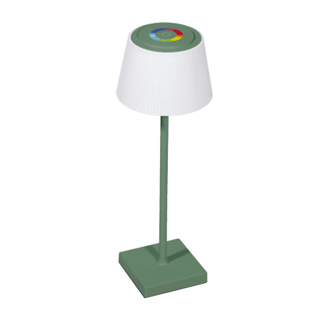 Dellonda Rechargeable Table Lamp for Home Office Restaurant RGB Colours Model No- DH214