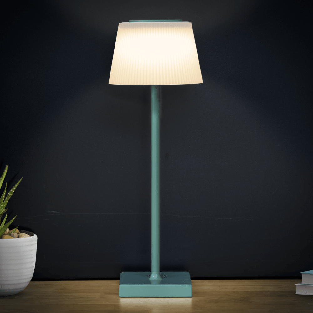 Dellonda Rechargeable Table Lamp for Home Office Restaurant RGB Colours Model No- DH214