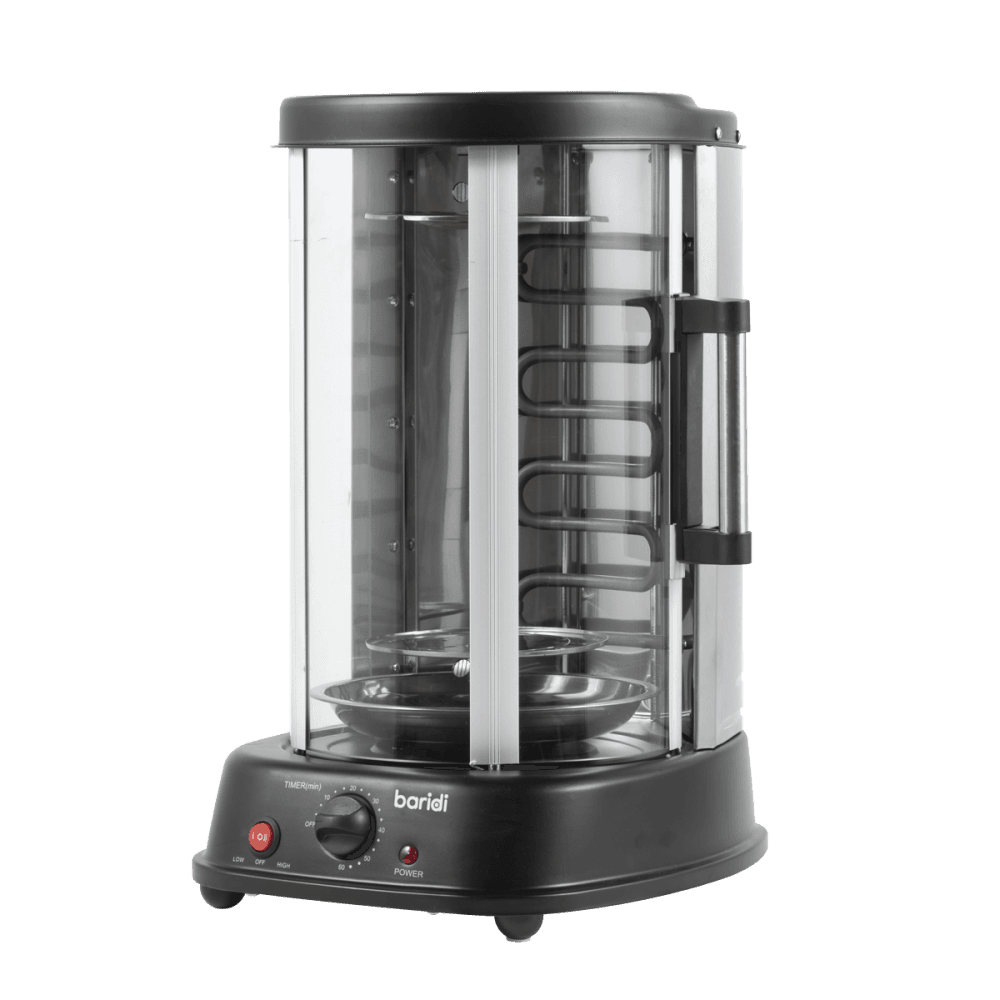 Baridi Vertical 360 Rotisserie Smokeless Grill 21L Capacity Model No- DH216