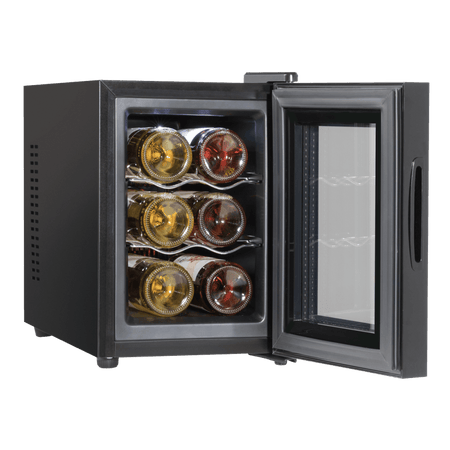 Baridi 6 Bottle Tabletop Wine Fridge & Cooler Model No- DH217