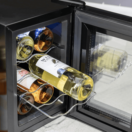 Baridi 6 Bottle Tabletop Wine Fridge & Cooler Model No- DH217