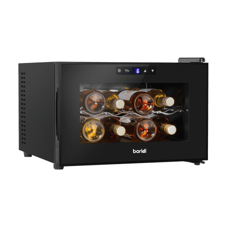 Baridi 8 Bottle Tabletop Wine Fridge & Cooler Model No- DH218