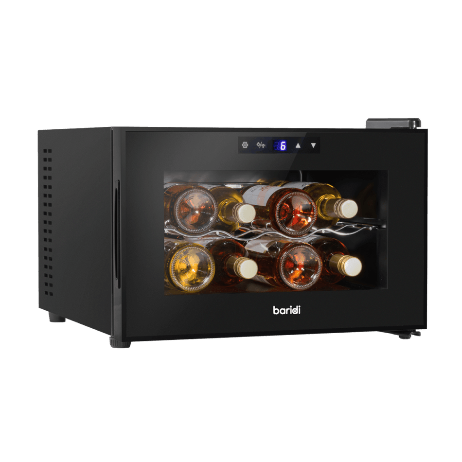 Baridi 8 Bottle Tabletop Wine Fridge & Cooler Model No- DH218
