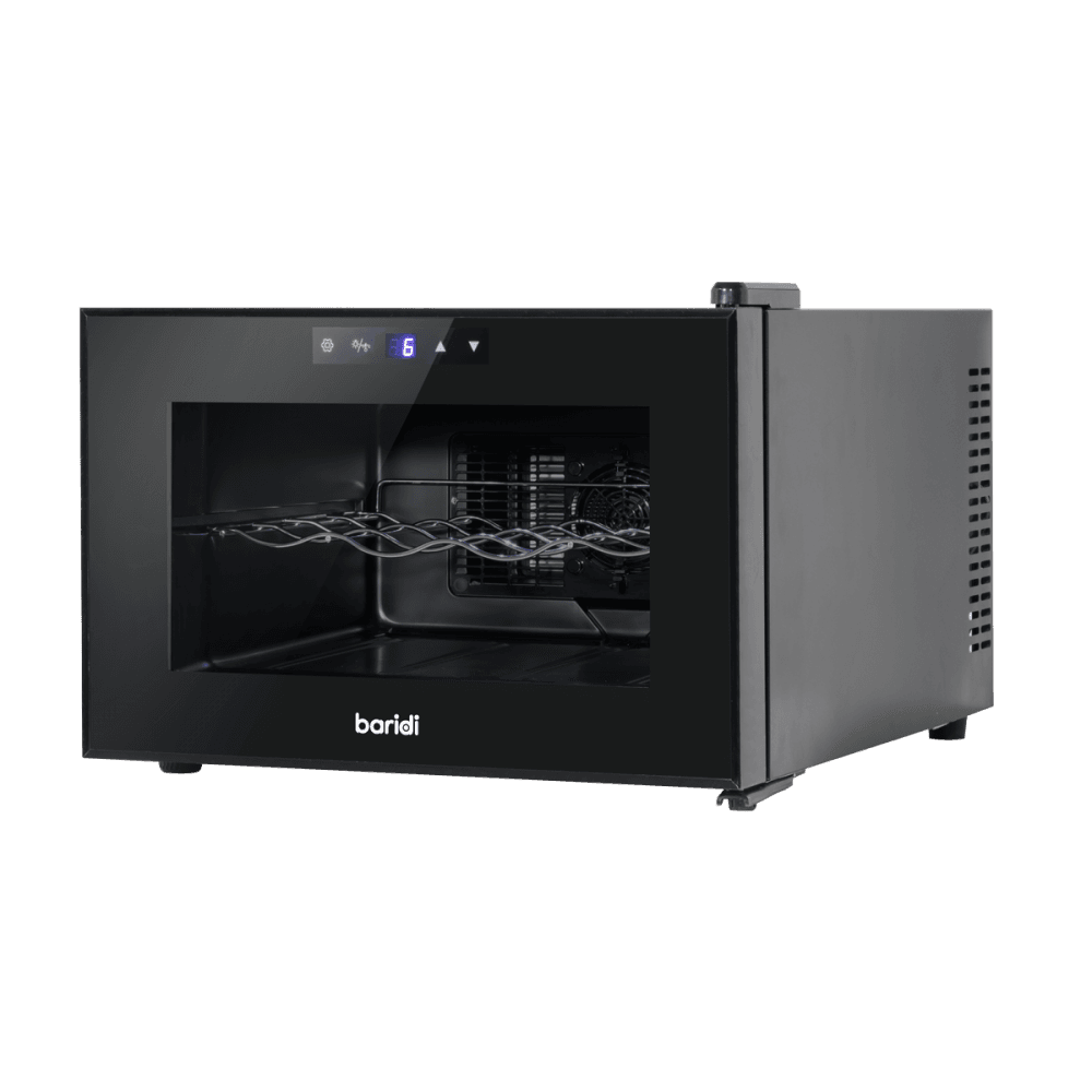 Baridi 8 Bottle Tabletop Wine Fridge & Cooler Model No- DH218
