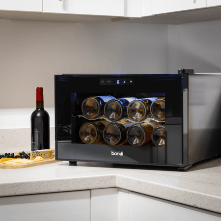 Baridi 8 Bottle Tabletop Wine Fridge & Cooler Model No- DH218