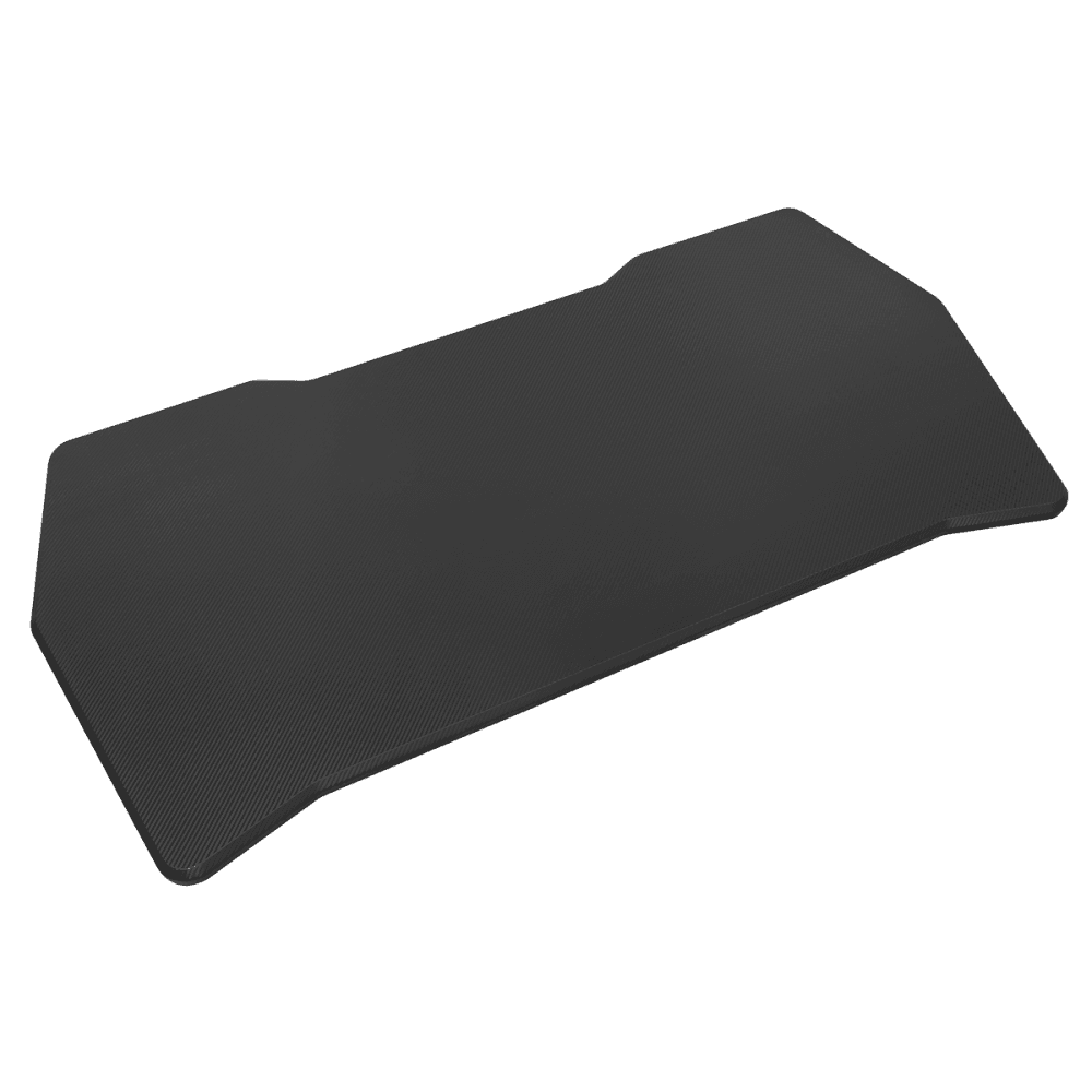 Dellonda Rectangular Desktop 1400 x 700mm - Carbon Fibre Effect Model No- DH22