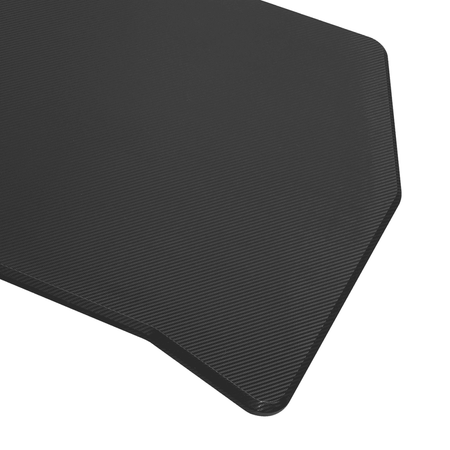 Dellonda Rectangular Desktop 1400 x 700mm - Carbon Fibre Effect Model No- DH22
