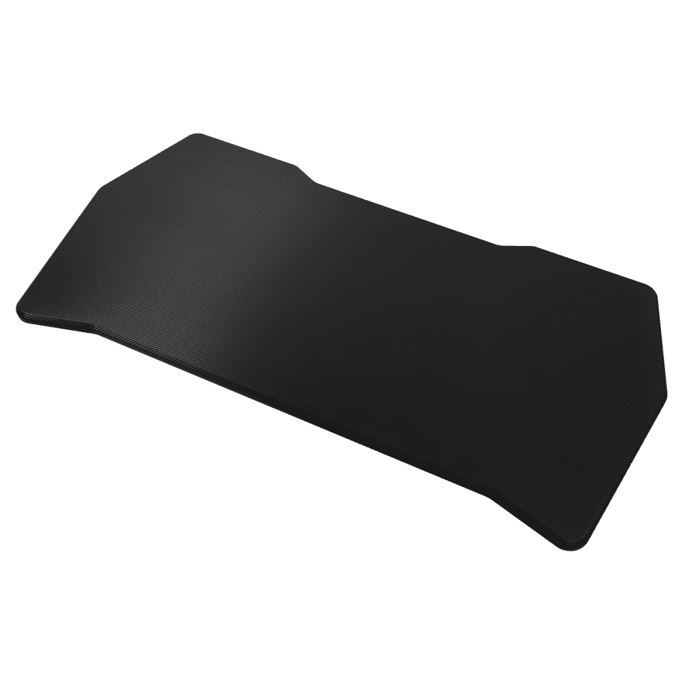 Dellonda Rectangular Desktop 1400 x 700mm - Carbon Fibre Effect Model No- DH22